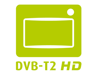 DVB T2 HD Logo