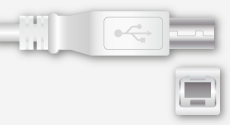 USB-B-Stecker